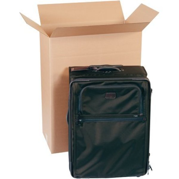 Box Packaging Multi Depth Cardboard Corrugated Boxes, 24"L x 13"W x 31"H, Kraft MD241331